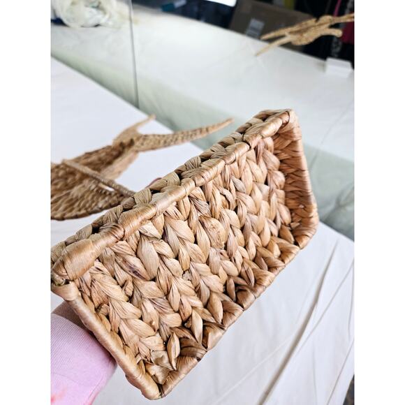 Woven Straw Fish EUC on Stand Table Decor Large Art Fun Fish Gift - Picture 16 of 17